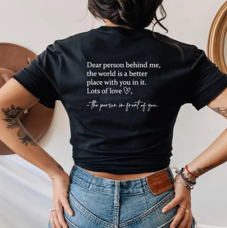 Glamauraā¢- 'Dear Person Behind Me' Unisex T-Shirt