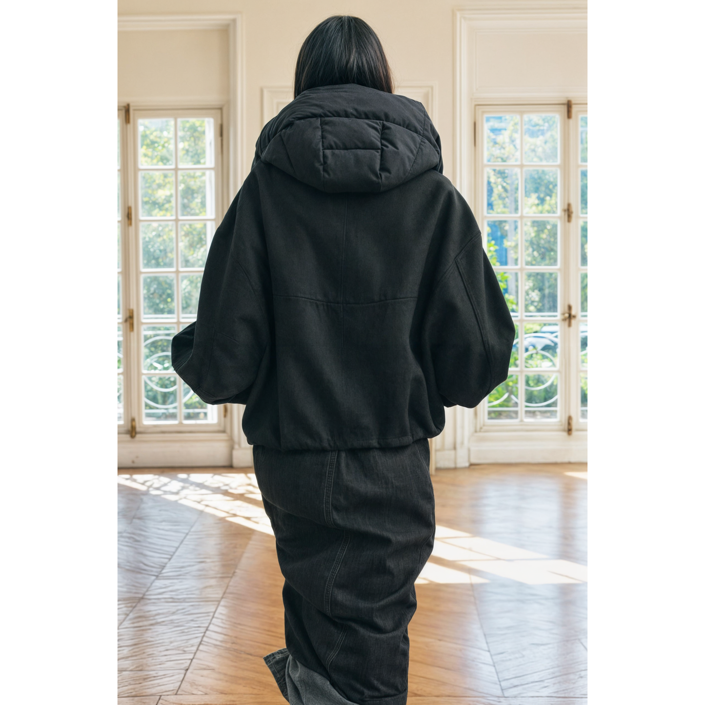 Detachable Hood Jacket