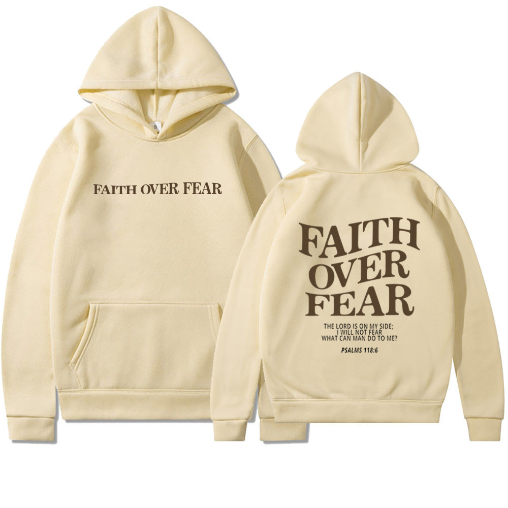 Glamaura™- Faith Over Fear Hoodie