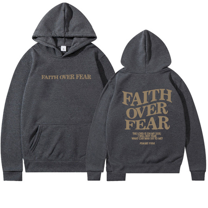 Glamaura™- Faith Over Fear Hoodie