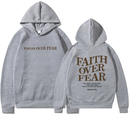 Glamaura™- Faith Over Fear Hoodie