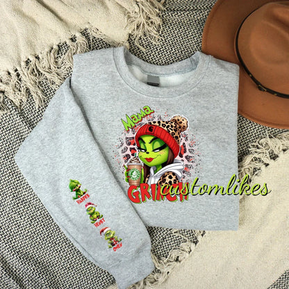 Custom Name Grinch Sweater/Hoodie