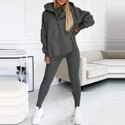 Glamaura™- 3 Piece Hooded Lounge Set