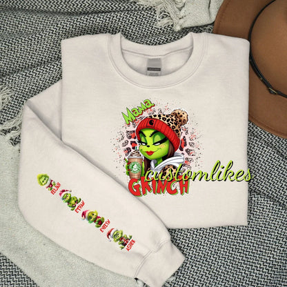 Custom Name Grinch Sweater/Hoodie