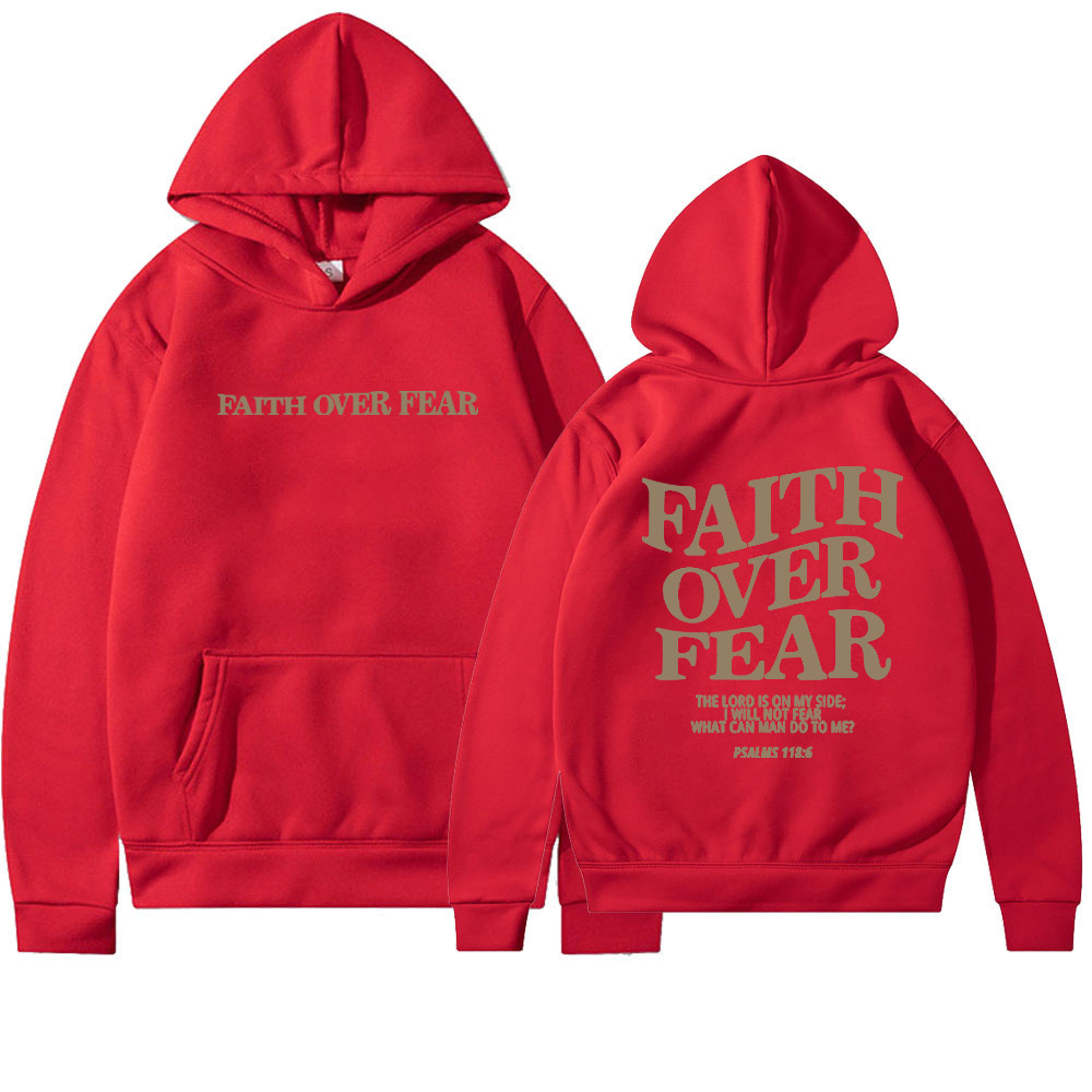 Glamaura™- Faith Over Fear Hoodie