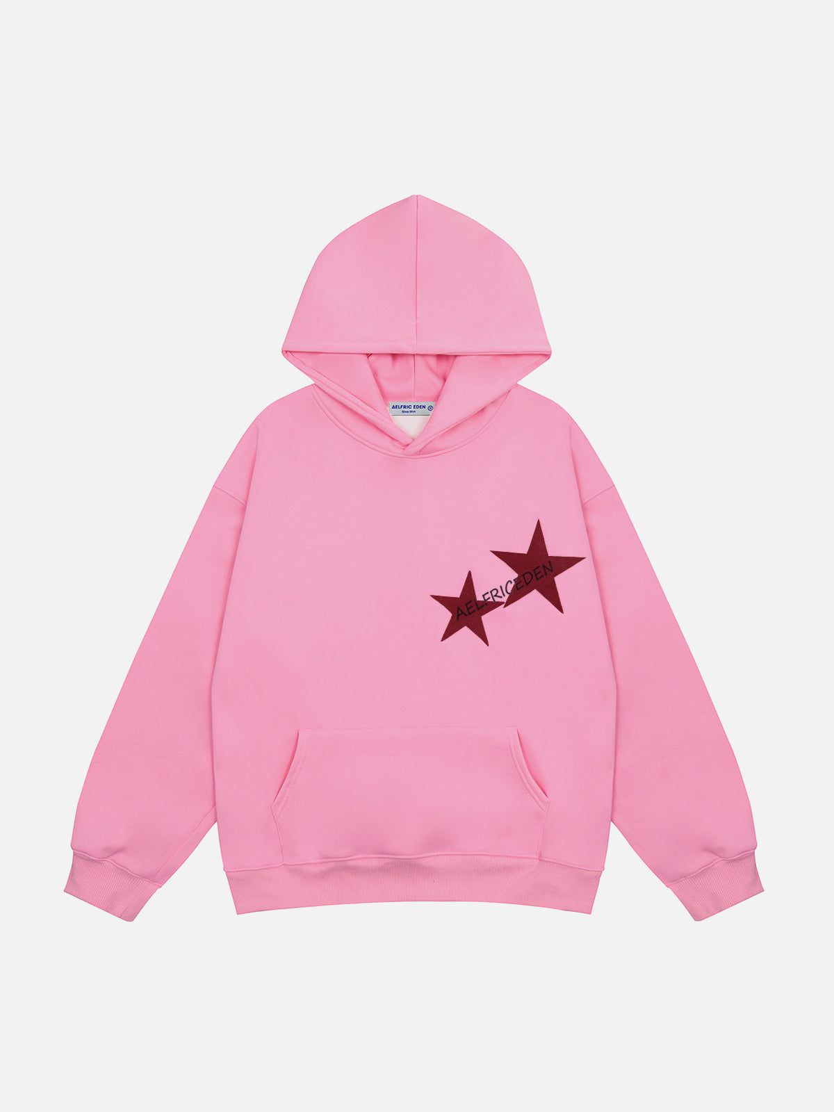 Star Print Hoodie