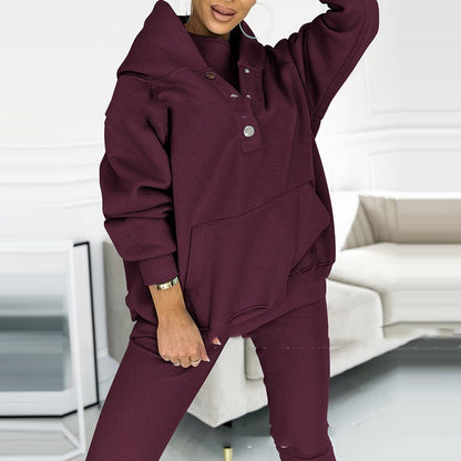 Glamaura™- 3 Piece Hooded Lounge Set