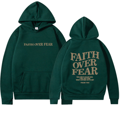 Glamaura™- Faith Over Fear Hoodie