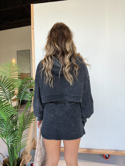 Glamaura™- Lounge Washed Hoodie