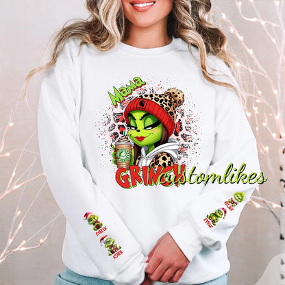 Custom Name Grinch Sweater/Hoodie