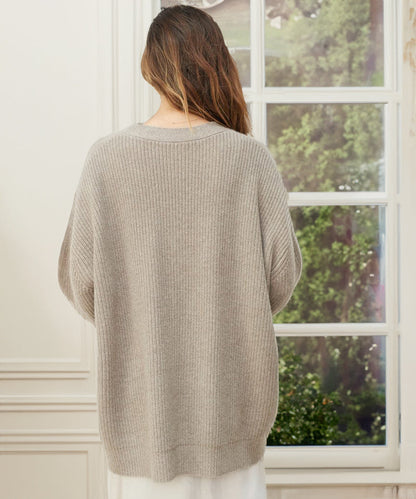 Glamaura™- Cashmere Cocoon Cardigan