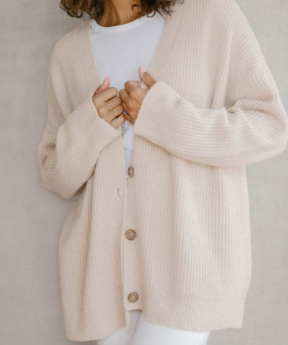 Glamaura™- Cashmere Cocoon Cardigan