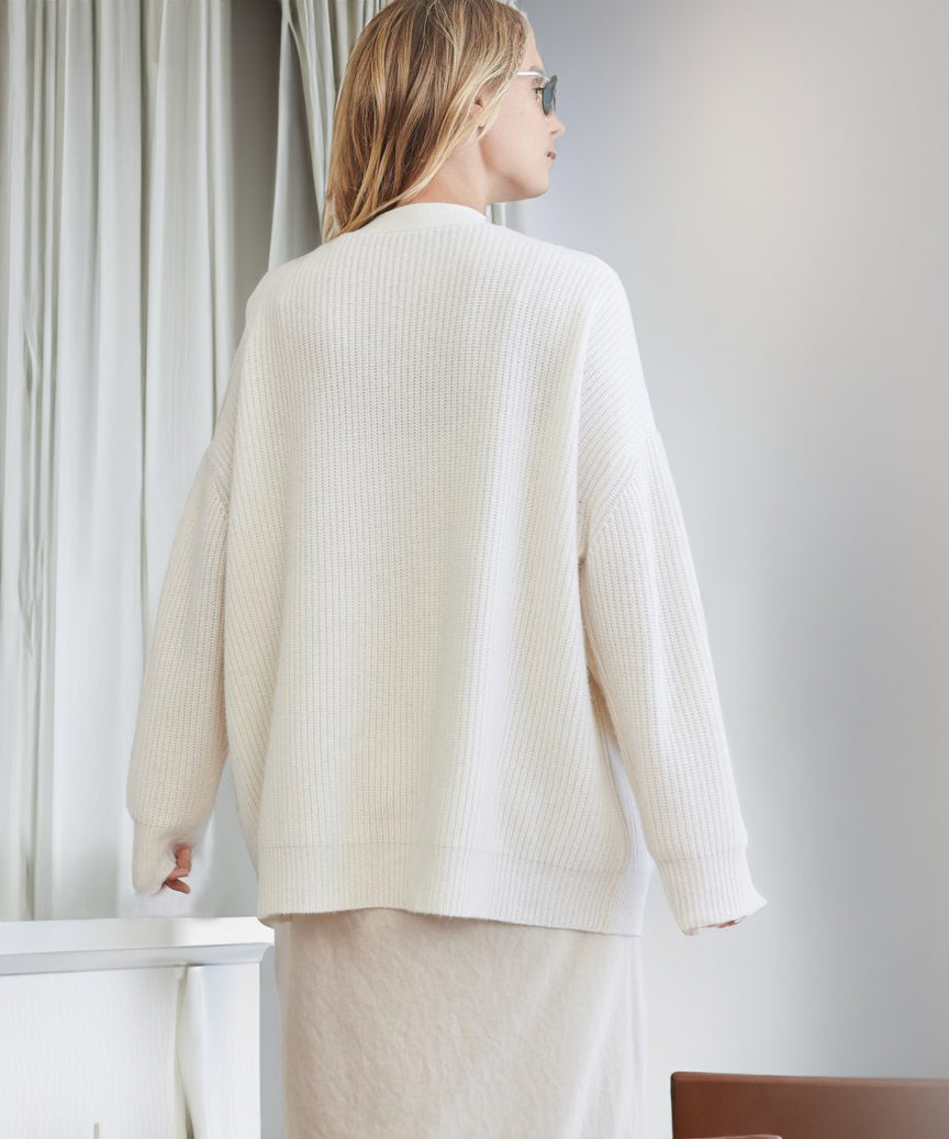 Glamaura™- Cashmere Cocoon Cardigan