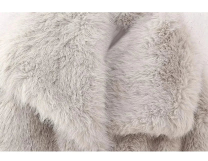 Glamaura™- Faux Fur Coat