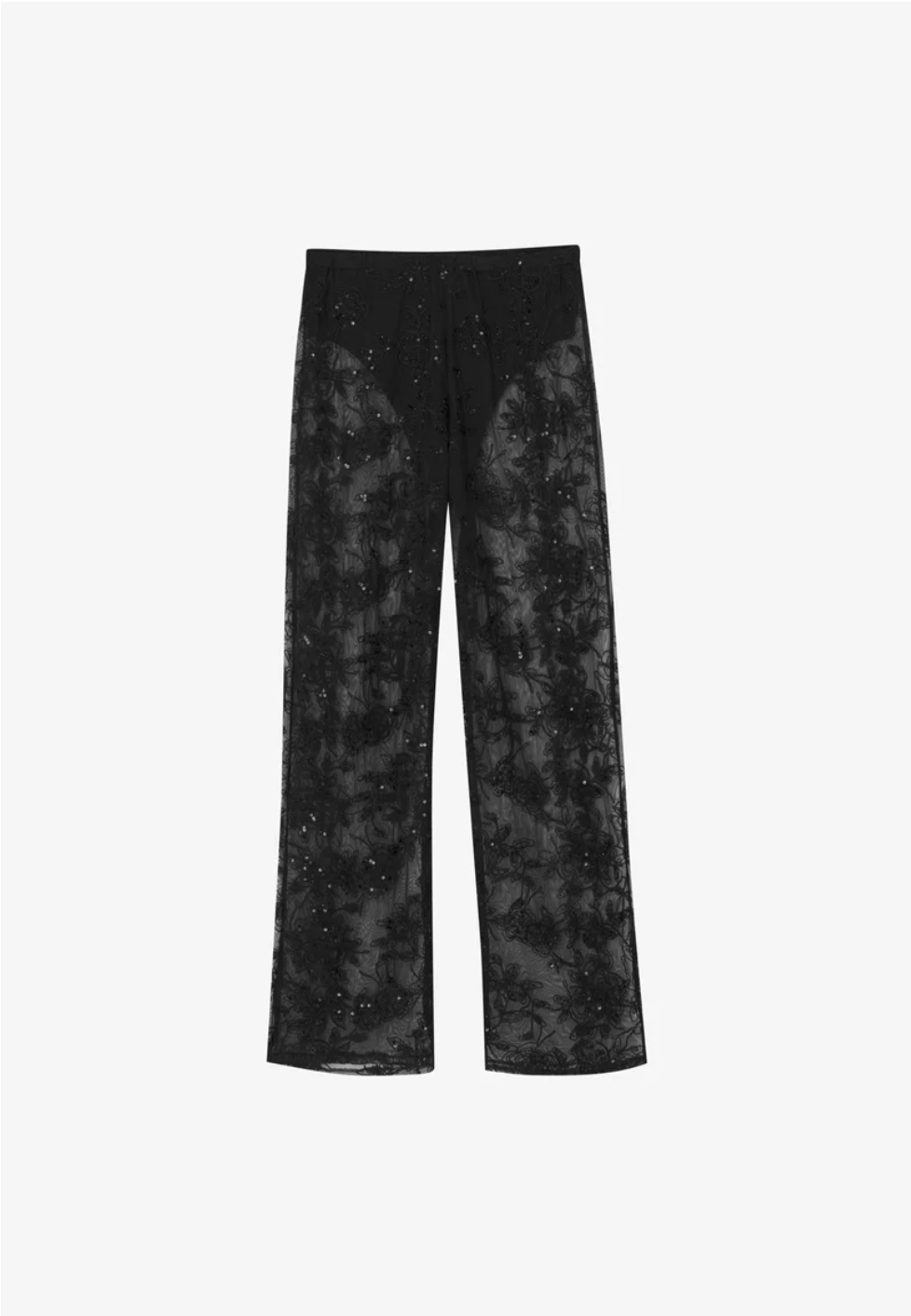 LureMe Laced Flared Trousers