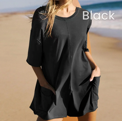 Viral Oversized T-Shirt Romper