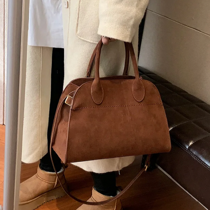 Glamaura™- Suede Luxury Tote Bag