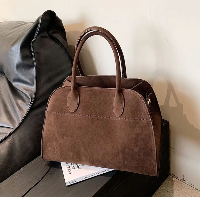 Glamaura™- Suede Luxury Tote Bag