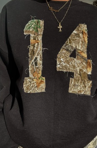 Glamaura™- 14 Camo Sweater