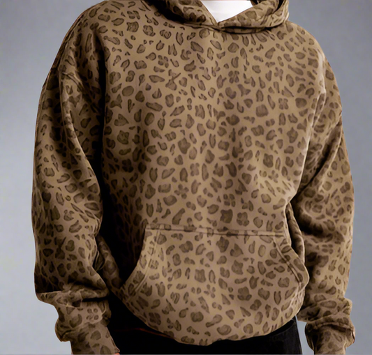 Glamaura™- Leopard Comfort Hoodie