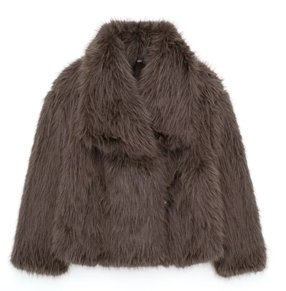 Glamaura™- Faux Fur Coat