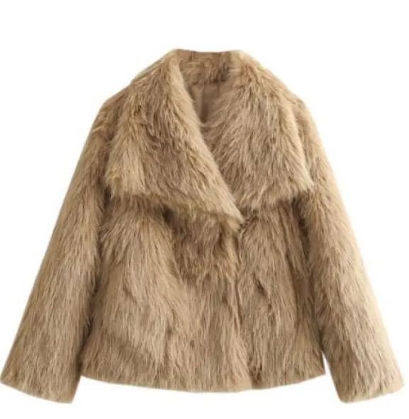 Glamaura™- Faux Fur Coat