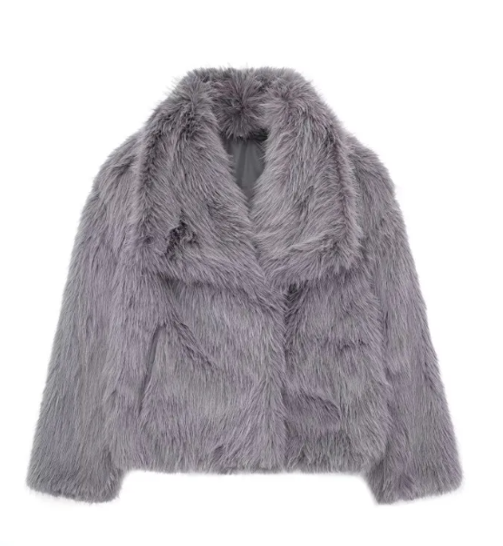 Glamaura™- Faux Fur Coat