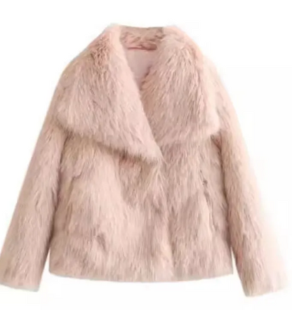 Glamaura™- Faux Fur Coat