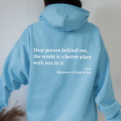 Glamaura™- 'Dear Person Behind Me' Unisex Hoodie