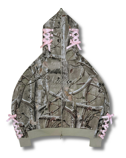 Amore™- Ribbon Camo Hoodie