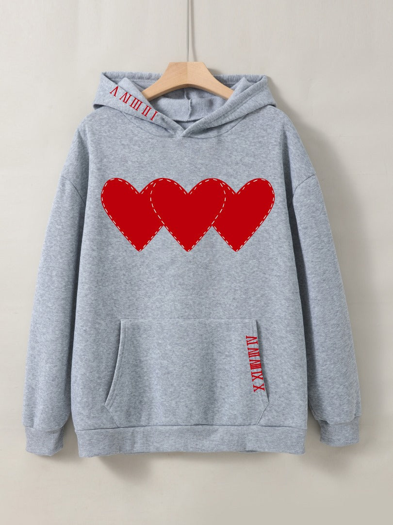 Glamaura™- The Triple Hearts Hoodie