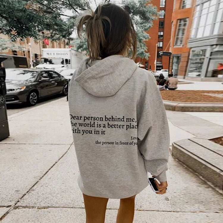 Glamaura™- 'Dear Person Behind Me' Unisex Hoodie