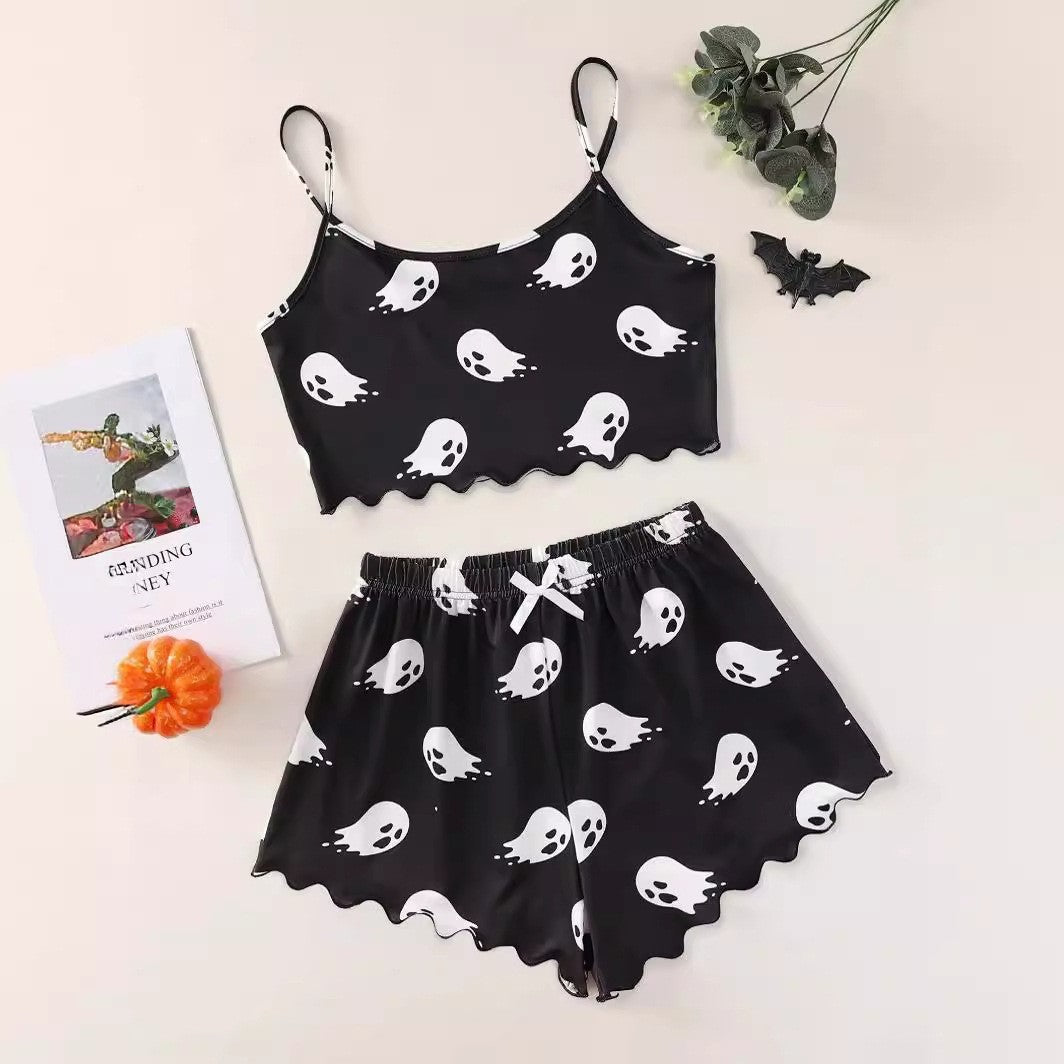 Glamaura™- Two-piece Halloween Pajamas Suit