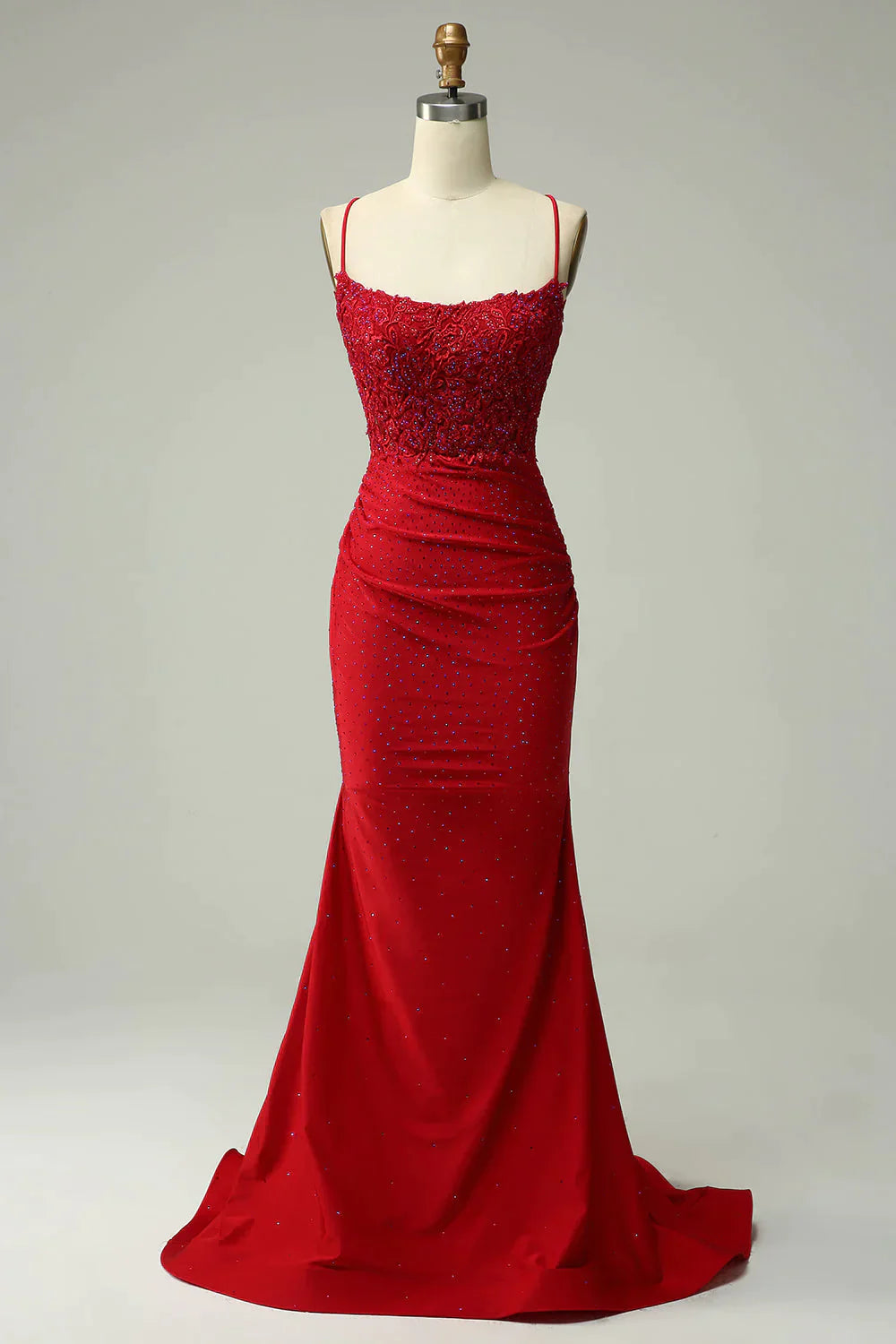 Red Mermaid Dress