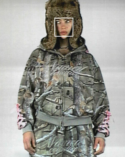 Amore™- Ribbon Camo Hoodie