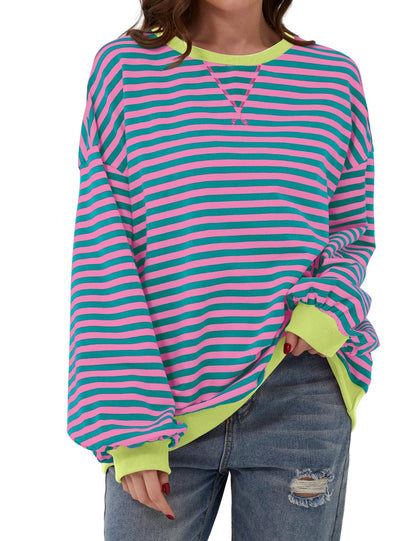 Amore - Striped Crew